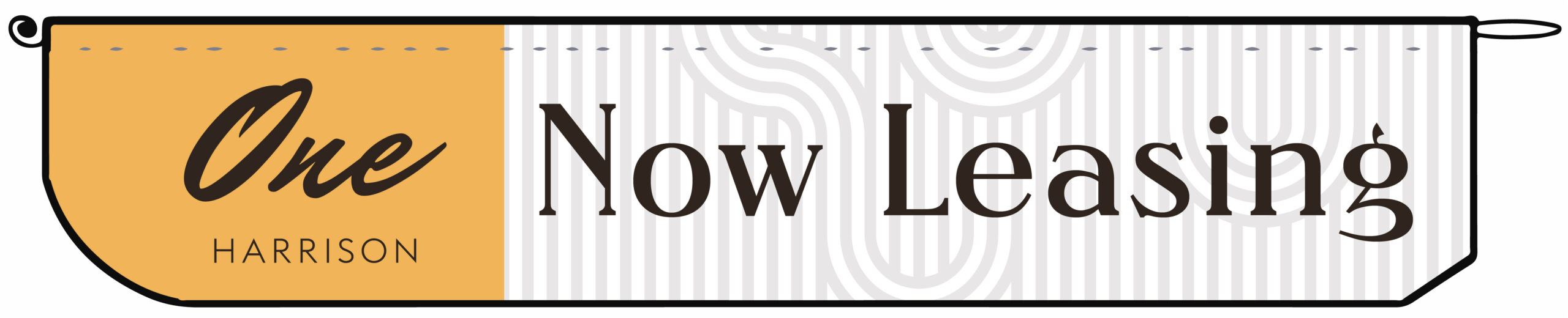 One Harrison 16 x 3 foot Now Leasing Flag One Harrison 16 x 3 foot Now Leasing Flag